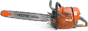 NEO-TEC NS892 92cc Gas Chainsaw with 24 inch Bar and Chain,2-Cycle Gasoline Power 5.2KW 6.4HP Chain Saws for Big Wood Cutting,All Parts Fit for MS660 G660