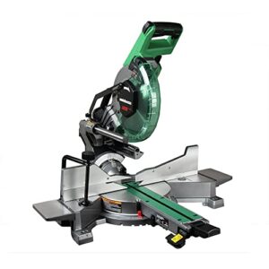 Metabo HPT C10FSHCTM 15 Amp Sliding Dual Bevel Compound 10 in. Corded Miter Saw with Laser Marker (Renewed)