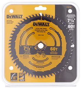 DEWALT DWA171460 7-1/4-Inch 60-Tooth Circular Saw Blade
