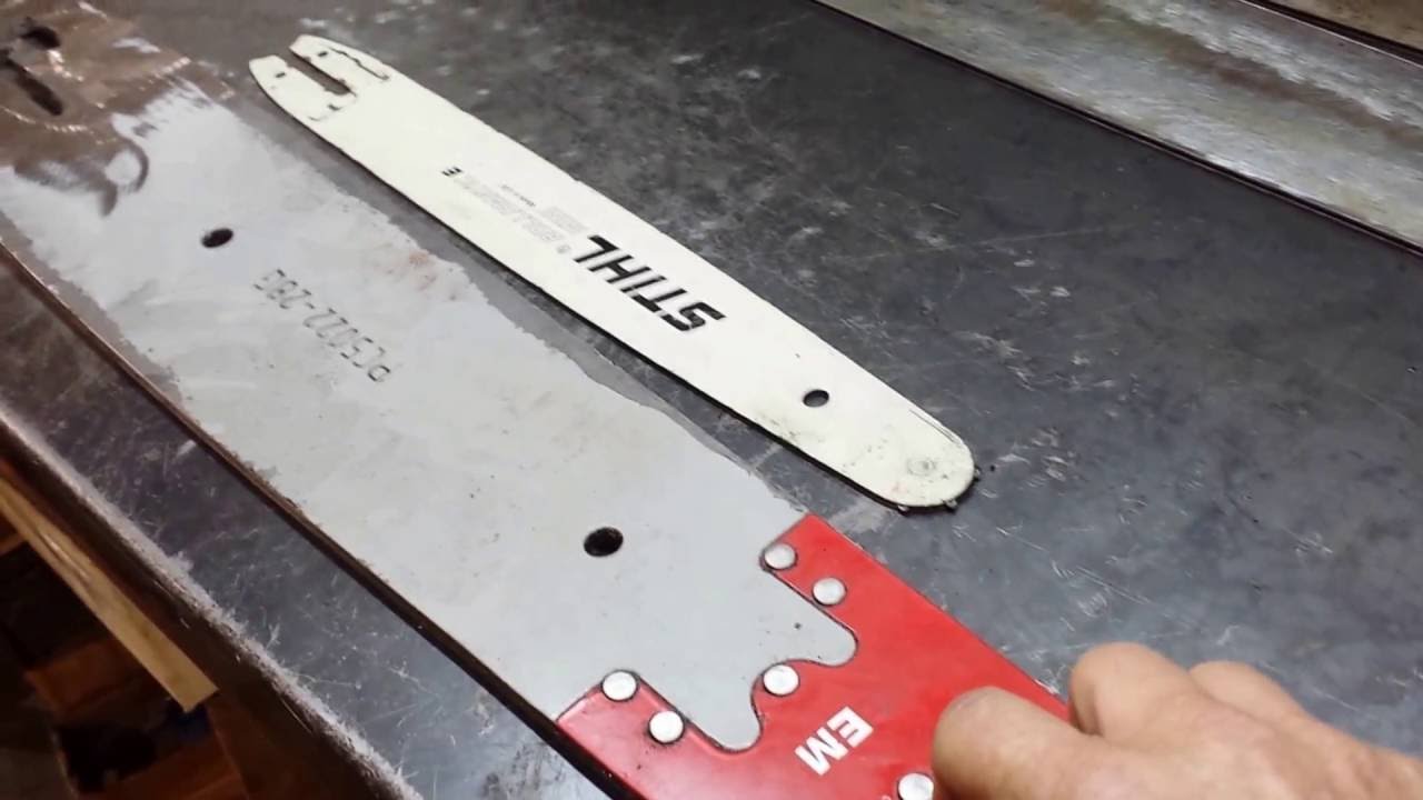 How to Straighten Chainsaw Bar Power Saws Guide
