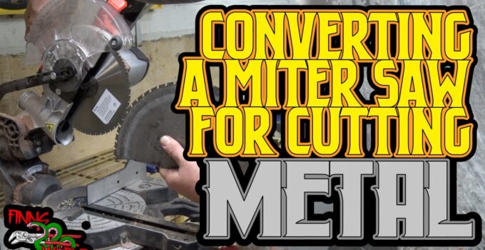 Can a Miter Saw Cut Metal