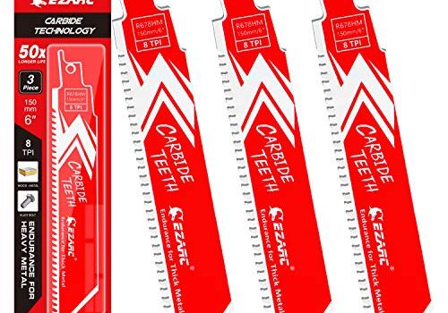 Best Reciprocating Saw Blades for Thick Metal