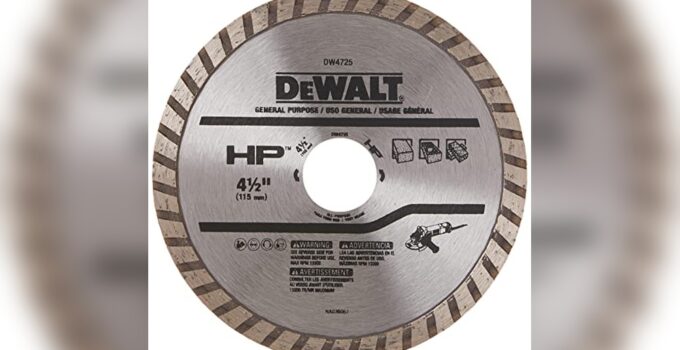 Best Angle Grinder Blade for Concrete
