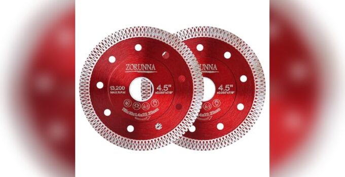 Best Tile Cutting Disc for Angle Grinder